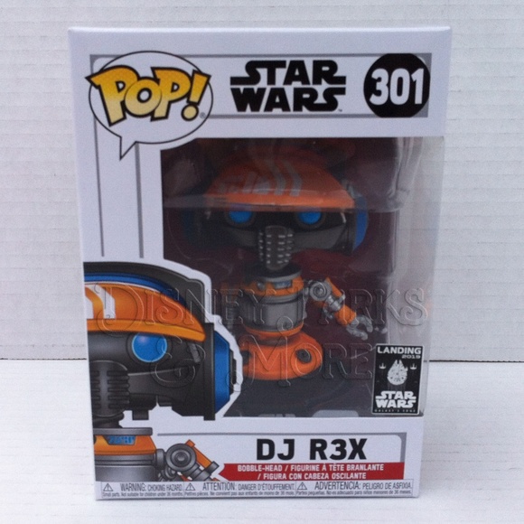 Star Wars Galaxy's Edge DJ R3X Funko POP! #301 - Picture 1 of 8
